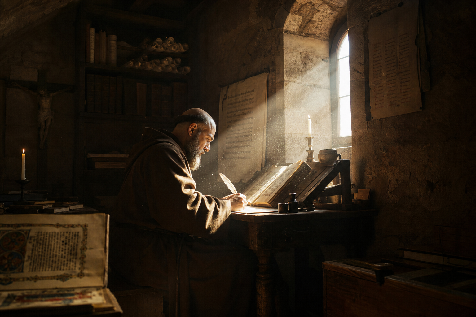 Lo scriptorium monastico